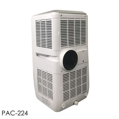 Crownline PAC-224 Portable Air Conditioners, 14000BTU/1.2 Ton, 220-240V AC; 50Hz with Remote